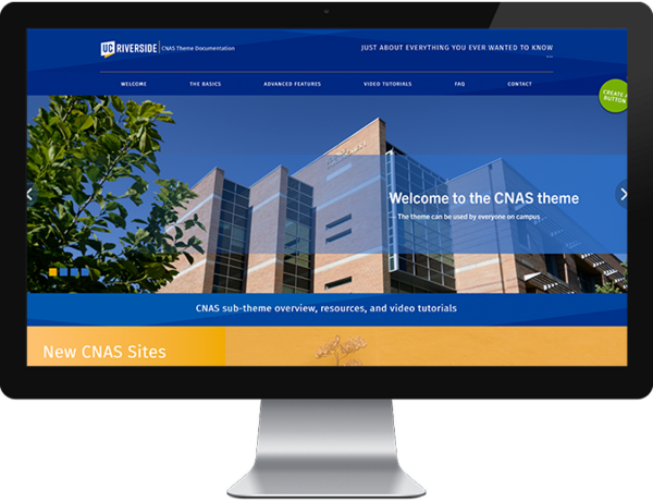 CNAS Theme website